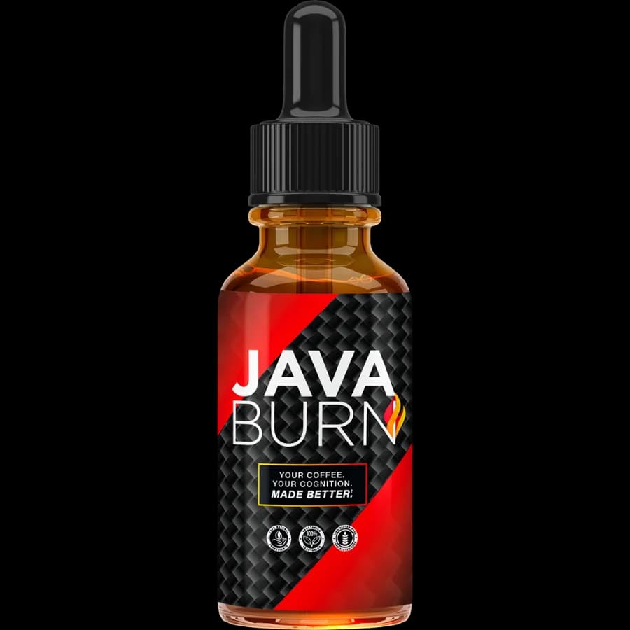 Java Burn liquid dropper bottle (official product image)