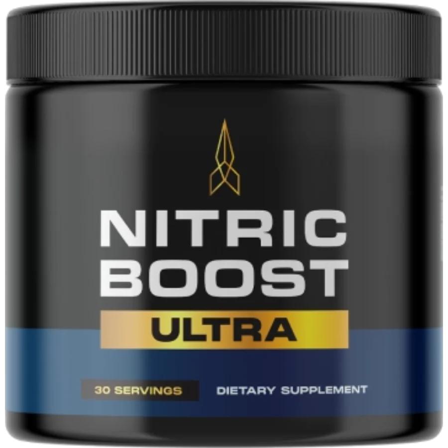 Nitric Boost Ultra powder jar, 30 servings (official product image)