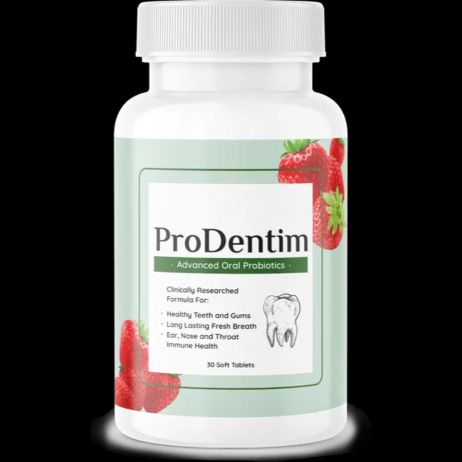 ProDentim bottle of soft tablets (official product image)