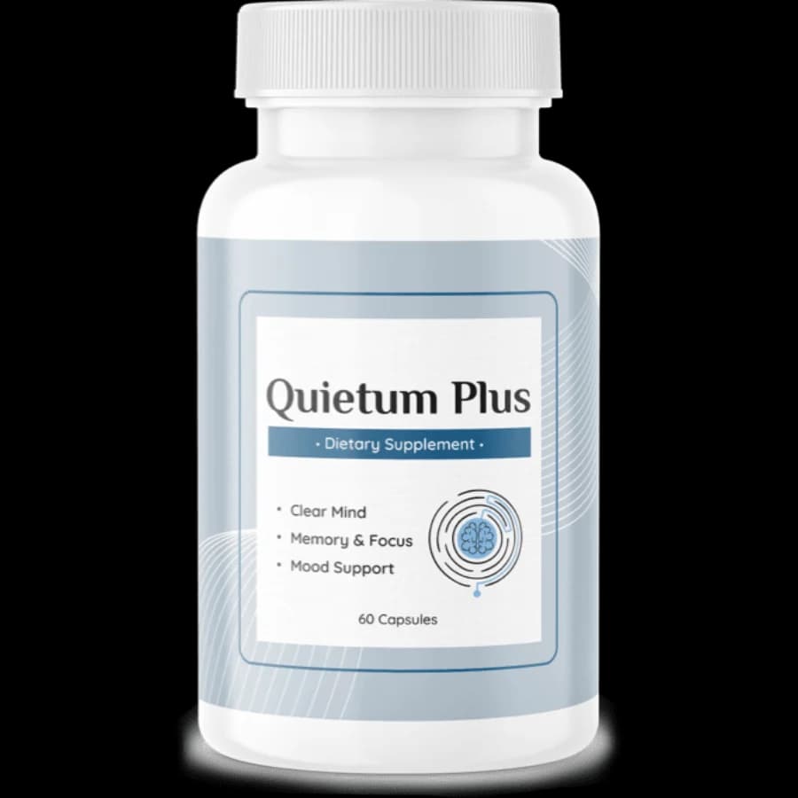 Quietum Plus bottle, 60 capsules (official product image)