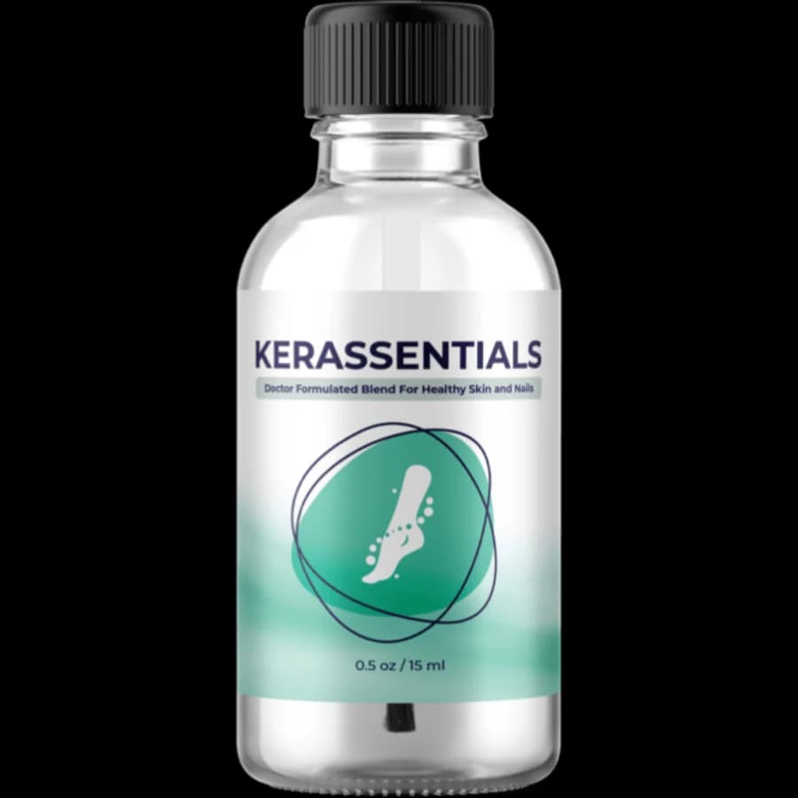 Kerassentials oil bottle, 0.5 oz / 15 ml (official product image)